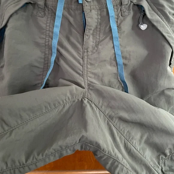 Eddie Bauer Sport Zip Off Convertible 5 Pocket Cargo Pants Size 6 Petite - Picture 11 of 11